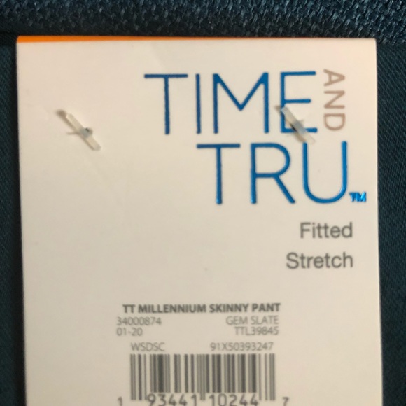 Time and Tru skinny pant - Picture 5 of 7